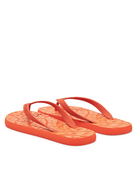 Guess Guess Šlepetės per pirštą F5GZ07 BB00H Oranžinė