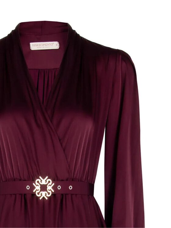 Rinascimento Rinascimento Abito da sera cfc0125426003 Bordeaux Regular Fit