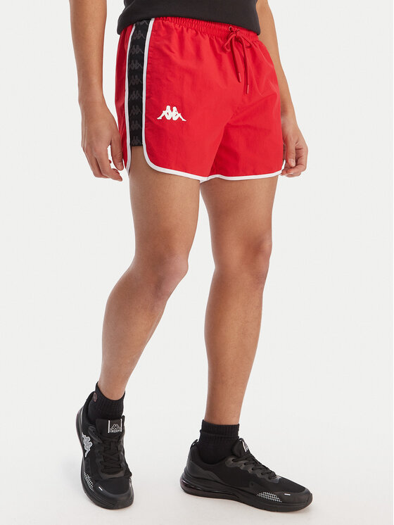 Kappa Kappa Ujumisšortsid Banda Cali 304S6G0 Punane Regular Fit