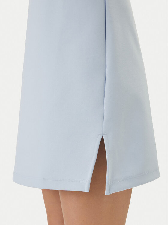 Calvin Klein Jeans Calvin Klein Jeans Vsakodnevna obleka Interlock Mock LV047F260G Modra Slim Fit