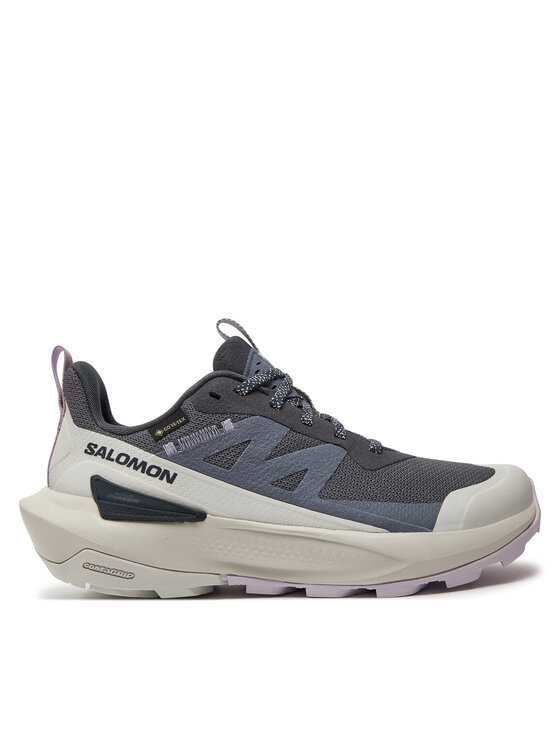 Salomon Sneakersy Elixir Activ Gore-Tex L47526500 Sivá