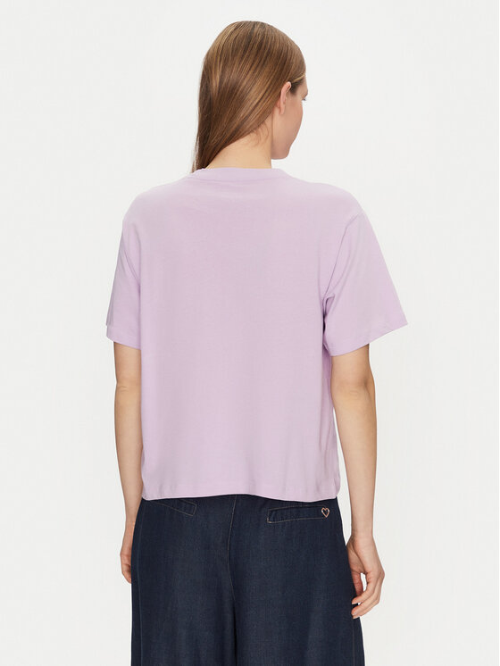 Guess Jeans Guess Jeans Тишърт W4YI05 K8HM0 Виолетов Regular Fit