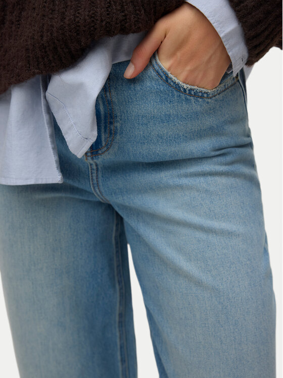 Vero Moda Vero Moda Τζιν Billie 10351773 Μπλε Barrel Fit