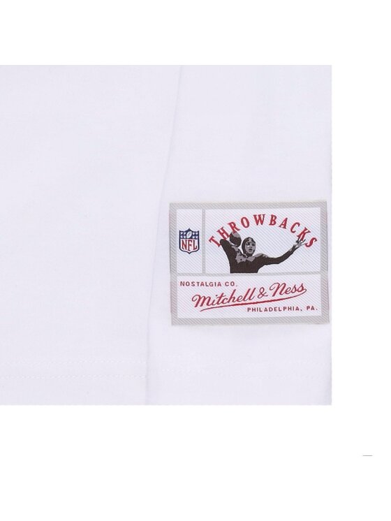 Mitchell & Ness Mitchell & Ness T-shirt TEAM LOGO TEE GREEN BAY PACERS Bianco Regular Fit