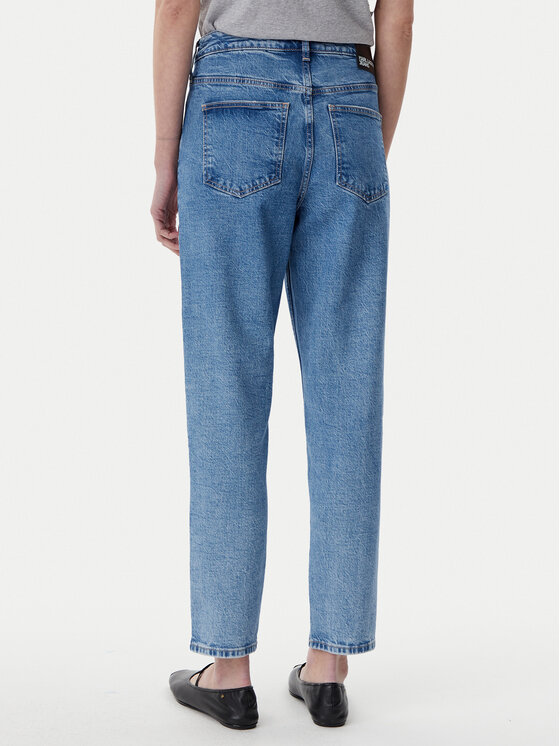 Karl Lagerfeld Jeans Karl Lagerfeld Jeans Jeansy A1W10122 Modrá Mom Fit