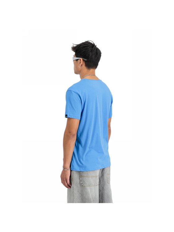 Alpha Industries Alpha Industries T-Shirt AI.188505-737 Modrá Basic Fit