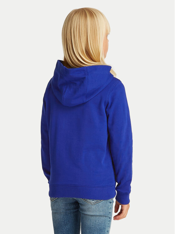 Tommy Hilfiger Tommy Hilfiger Pulóver Essential KS0KS00205 D Kék Regular Fit