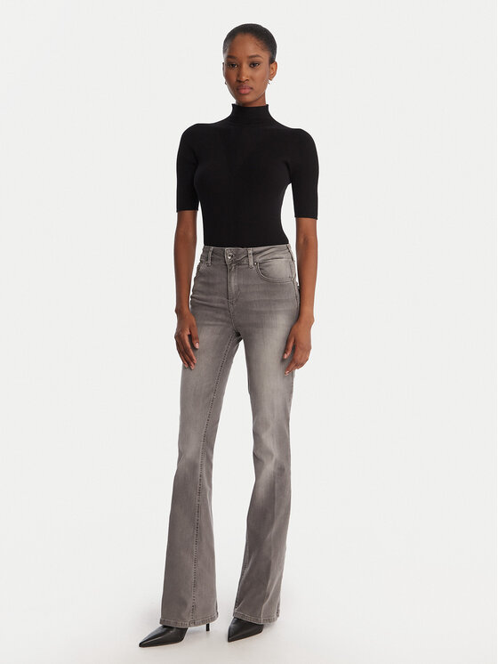 Liu Jo Liu Jo Jeans UF5015 D0236 Grigio Bootcut Fit