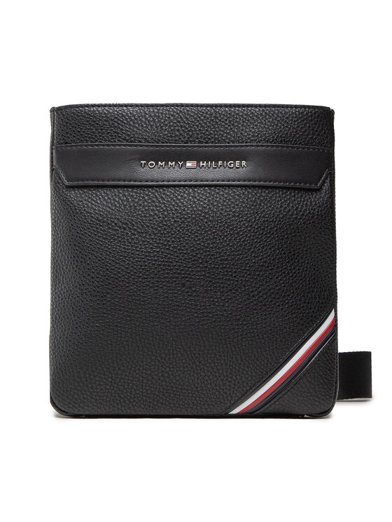 Tommy Hilfiger Geantă crossover Th Downtown Mini Crossover AM0AM07780 Negru