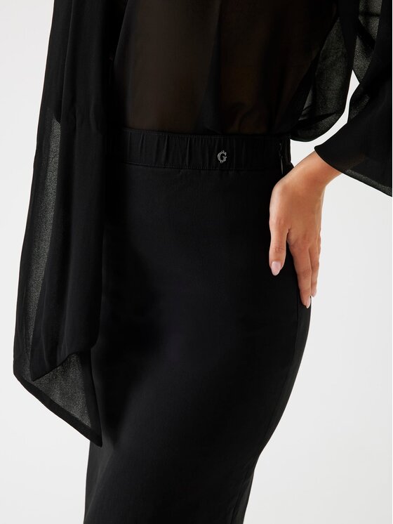 Guess Guess Spódnica 178365 Czarny Classic Fit
