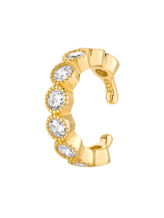Nausznica Alicja&Maria Jewellery, Żółte złocenie, Faux
