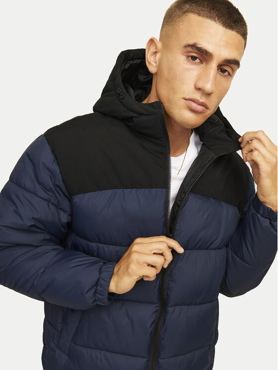 Jack&Jones Jack&Jones Žieminė striukė Moon 12256882 Tamsiai mėlyna Regular Fit