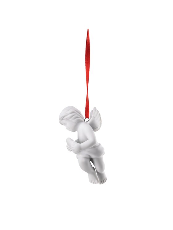 Rosenthal Rosenthal Figurka Anioł zawieszka z sercem Biały