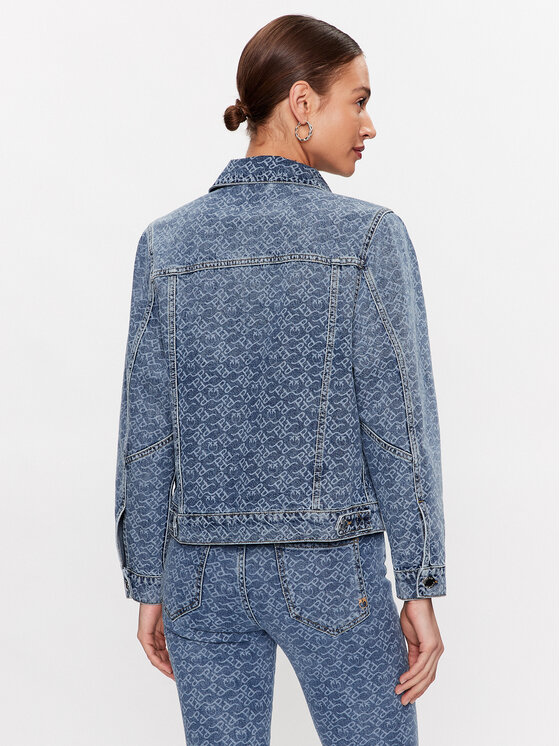 PINKO Pinko Jeansová bunda 100803 A0Q0 Modrá Regular Fit