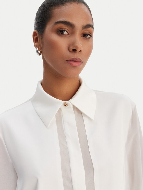 Fracomina Fracomina Särk FY26ST6041W41201 Ekrüüvärv Regular Fit