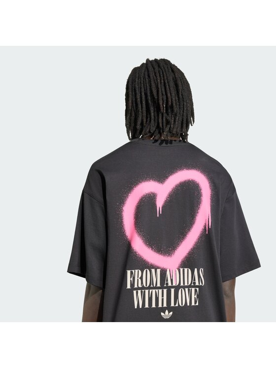 adidas adidas T-Shirt 164256 Czarny Oversize