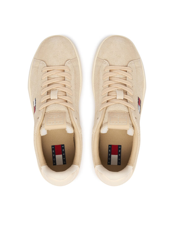 Tommy Jeans Tommy Jeans Sneakers Logo Suede Archive EN02985 Bej