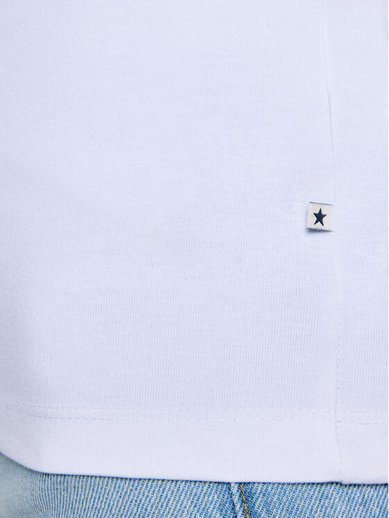 BIG STAR BIG STAR T-Shirt CLASSACA Biały Slim Fit