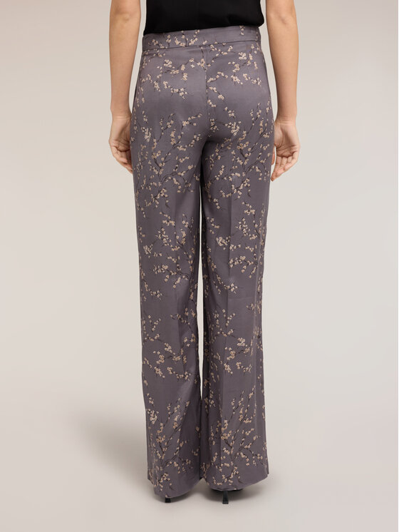 Motivi Motivi Pantaloni di tessuto P02TQ004663N0S3 Grigio Over Fit