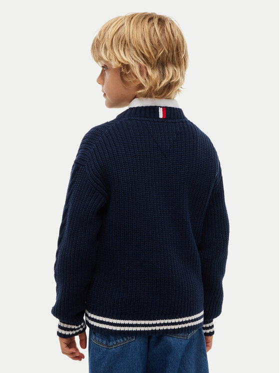 Tommy Hilfiger Tommy Hilfiger Maglione KB0KB10629 Blu scuro Regular Fit