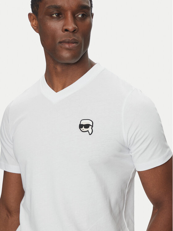 KARL LAGERFELD KARL LAGERFELD T-shirt 755021 552224 Bijela Regular Fit