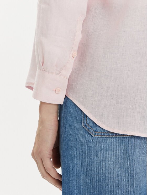 Tommy Hilfiger Tommy Hilfiger Košeľa WW0WW42037 Ružová Relaxed Fit