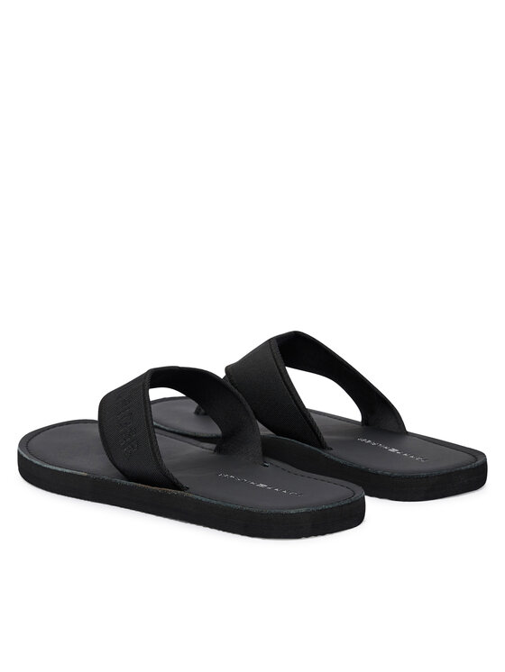 Tommy Hilfiger Tommy Hilfiger Σαγιονάρες Jacquard Logo FM0FM05808 Μαύρο