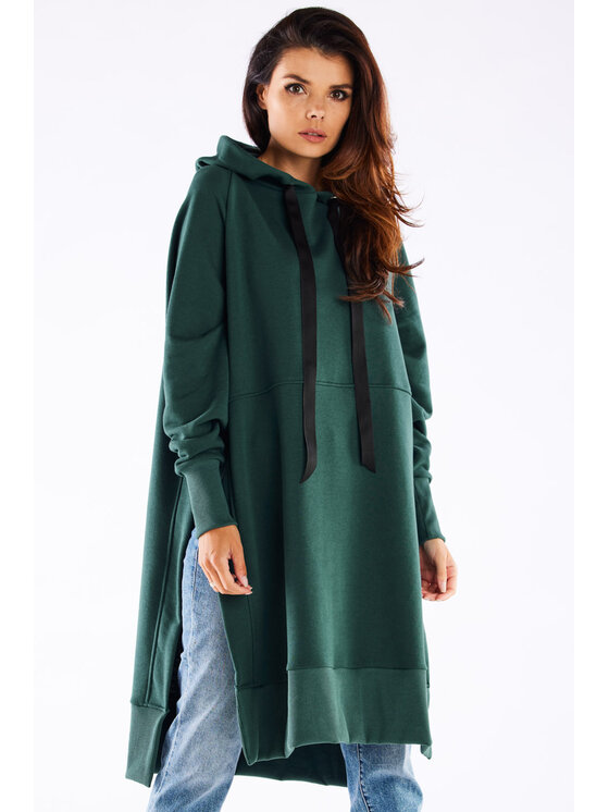 Infinite You Infinite You Felpa M279 Verde Basic Fit