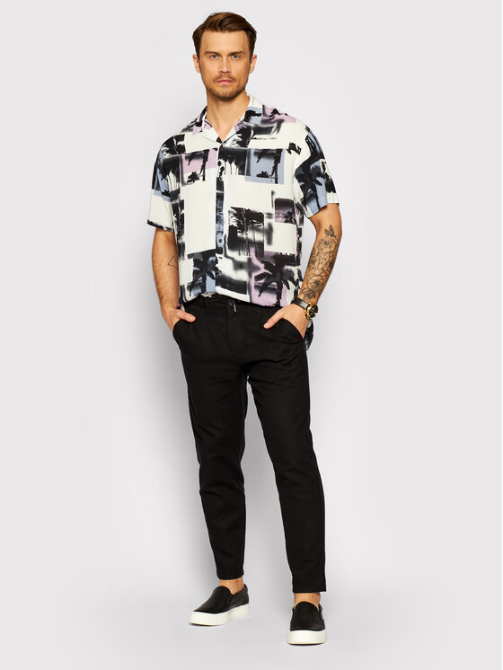 Camicia Tide 12179803 Multicolore Relaxed Fit