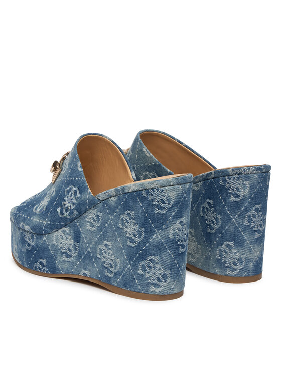 Guess Guess Чехли FLJEV2 DEN04 Син