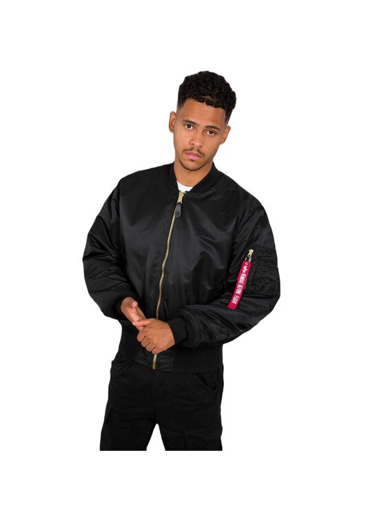 Alpha Industries Alpha Industries Bundy bomber AI.100101 Čierna Regular Fit