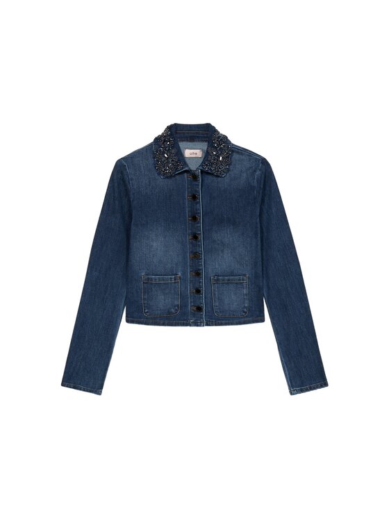 Oltre Oltre Giacca outdoor R402R002262N024 Blu Slim Fit