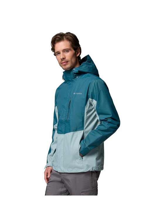 Columbia Columbia Kurtka przeciwdeszczowa Pouring Adventure III Jacket 2117171429 Niebieski Regular Fit