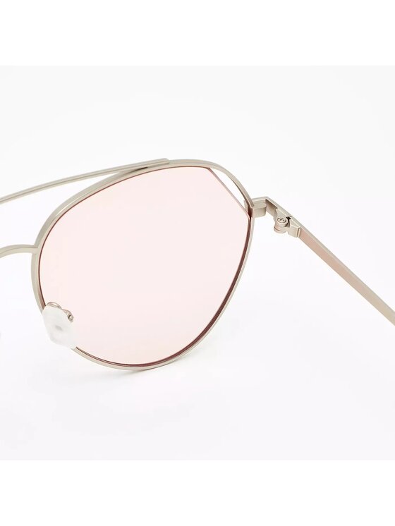 Hawkers Hawkers Okulary przeciwsłoneczne SILVER PINK BLUEJAY Różowy