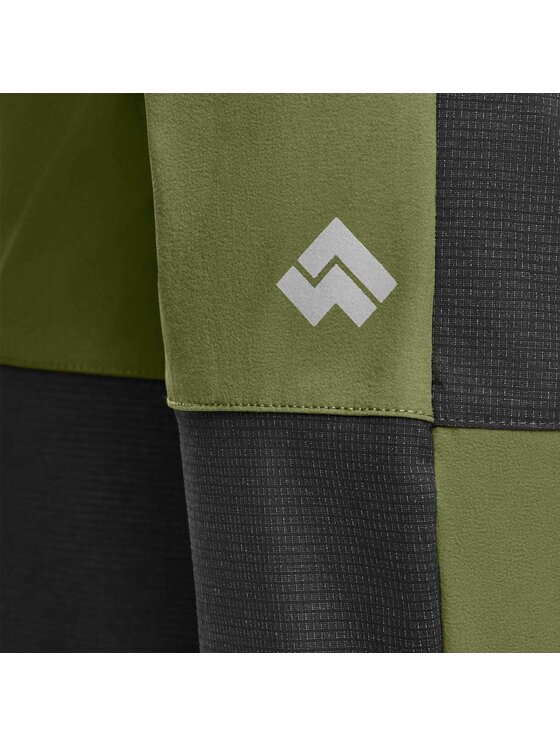 Alpinus Alpinus Spodnie outdoor Dekan Zielony Regular Fit