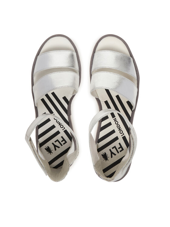 Fly London Fly London Босоніжки Bonofly P501290 Срібний