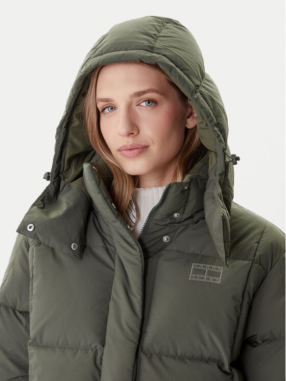 Tommy Jeans Tommy Jeans Geacă din puf Alaska DW0DW21623 Verde Relaxed Fit