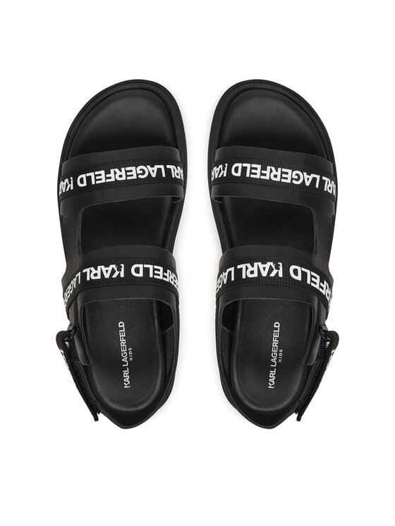 KARL LAGERFELD KARL LAGERFELD Sandali Z31176 S Črna