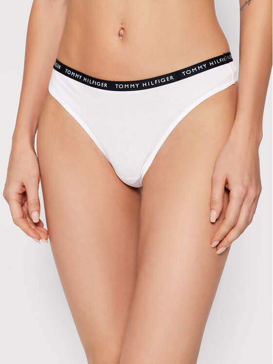 Tommy Hilfiger Tommy Hilfiger Komplet stringów 3p UW0UW02829 Kolorowy