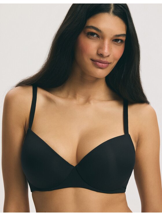 Esotiq Esotiq Biustonosz push-up 43299 Czarny