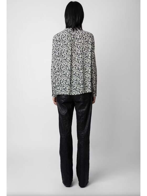 Zadig&Voltaire Zadig&Voltaire Bluzka WWSH536VAN Écru Modern Fit