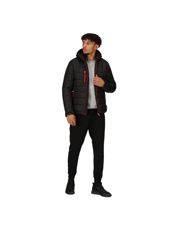 Regatta Regatta Kurtka puchowa RG9401 Czarny Long Fit