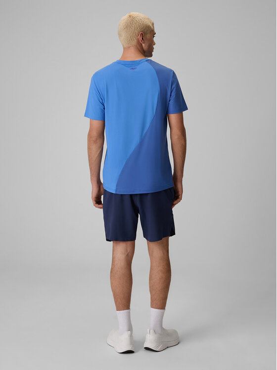 4F 4F Szorty sportowe SERVE & SMASH Granatowy Regular Fit