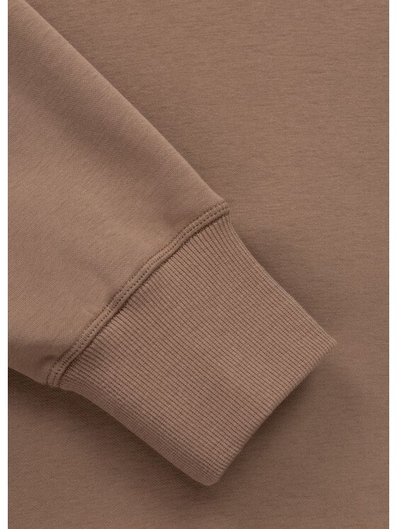 PITBULL PITBULL Bluza ARBOR Brązowy Regular Fit