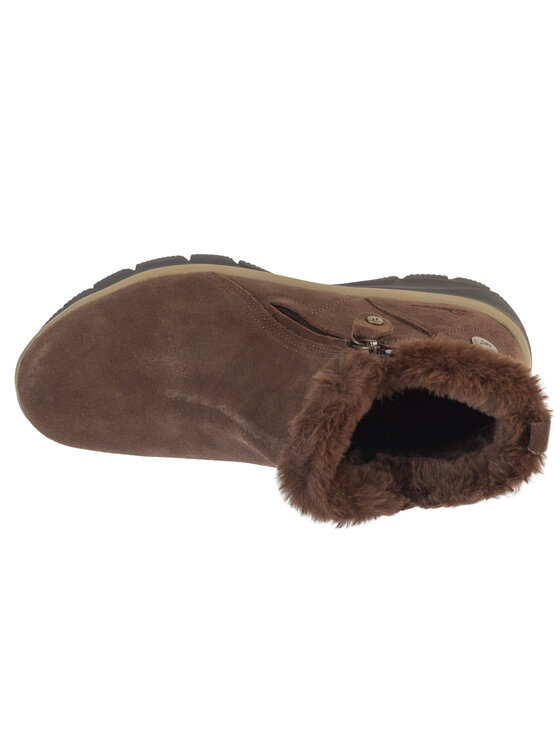 Skechers Skechers Śniegowce Easy Going - High Zip 2 Brązowy