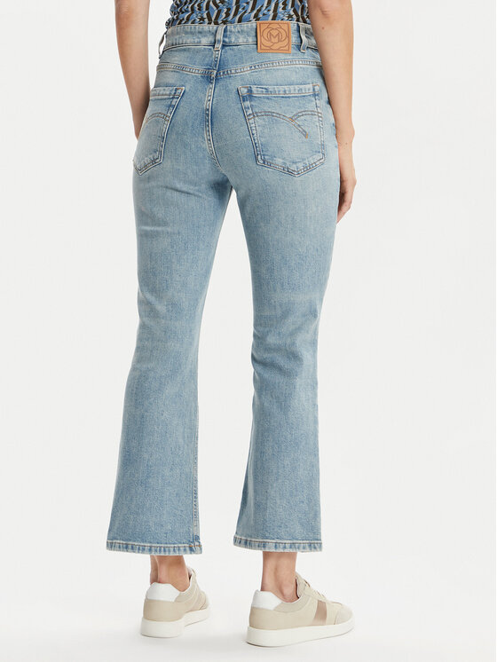 Marella Marella Traperice Fcrop 2413181084 Plava Flare Fit