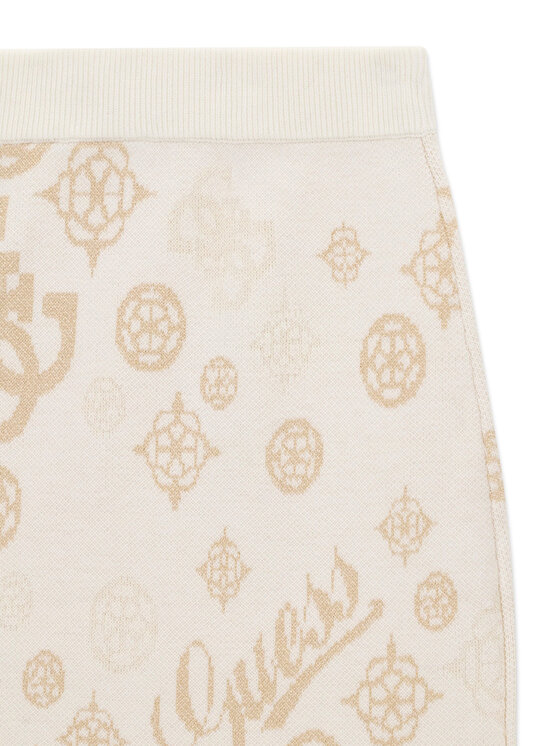 Guess Guess Minirock J6BD04 Z1278 Creme Regular Fit