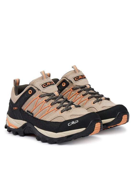 CMP CMP Trekkingi Rigel Low Wp 3Q54456 Beżowy