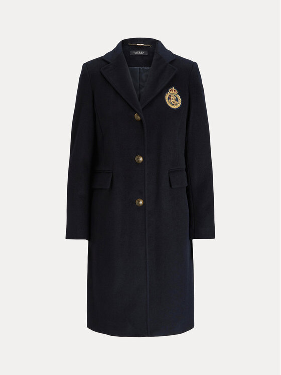 LAUREN RALPH LAUREN LAUREN RALPH LAUREN Wollmantel 297958509002 Dunkelblau Regular Fit