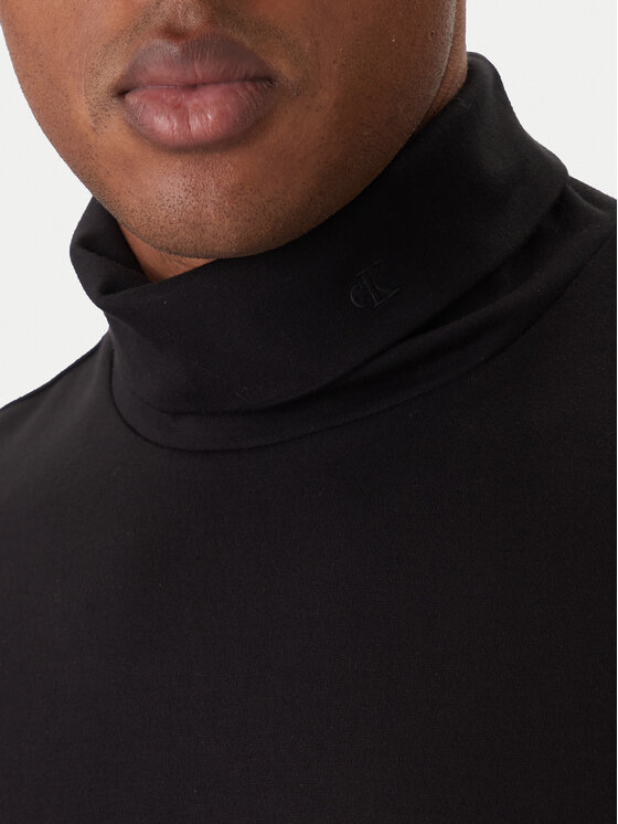 Calvin Klein Calvin Klein Поло LV04LD215G Черен Regular Fit